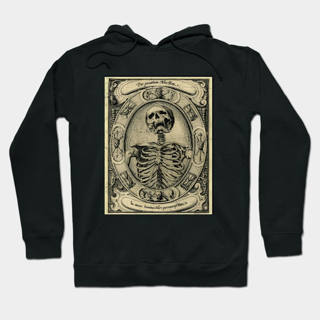 Laughing Skeleton Hoodie by MotoGirl